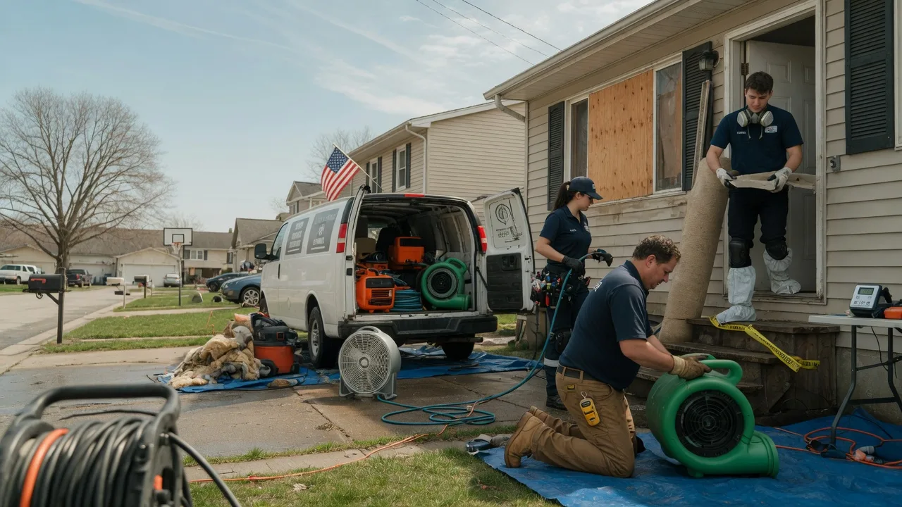 Water Damage Restoration in Ogema, WI near me